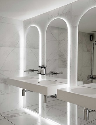 Trends in the remodeling of marble bathrooms