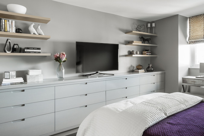 small bedroom tips built-in storage