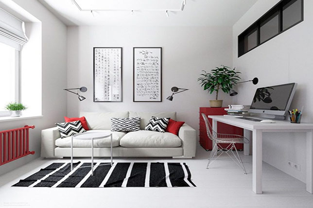 Smart color schemes for small apartments