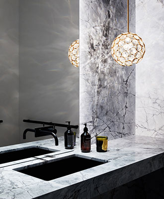 Bathroom marble tiles 