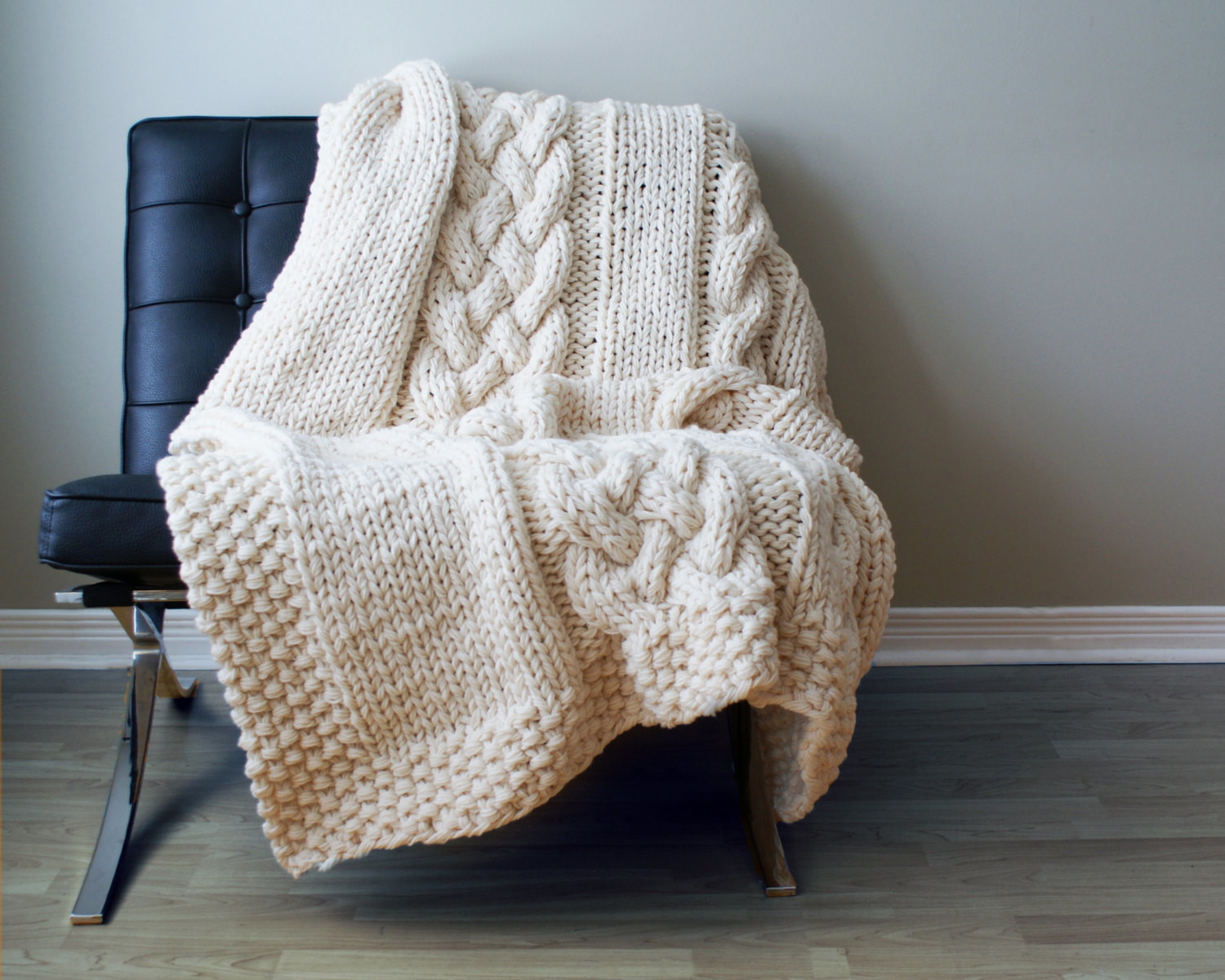 Throw blanket living room winter