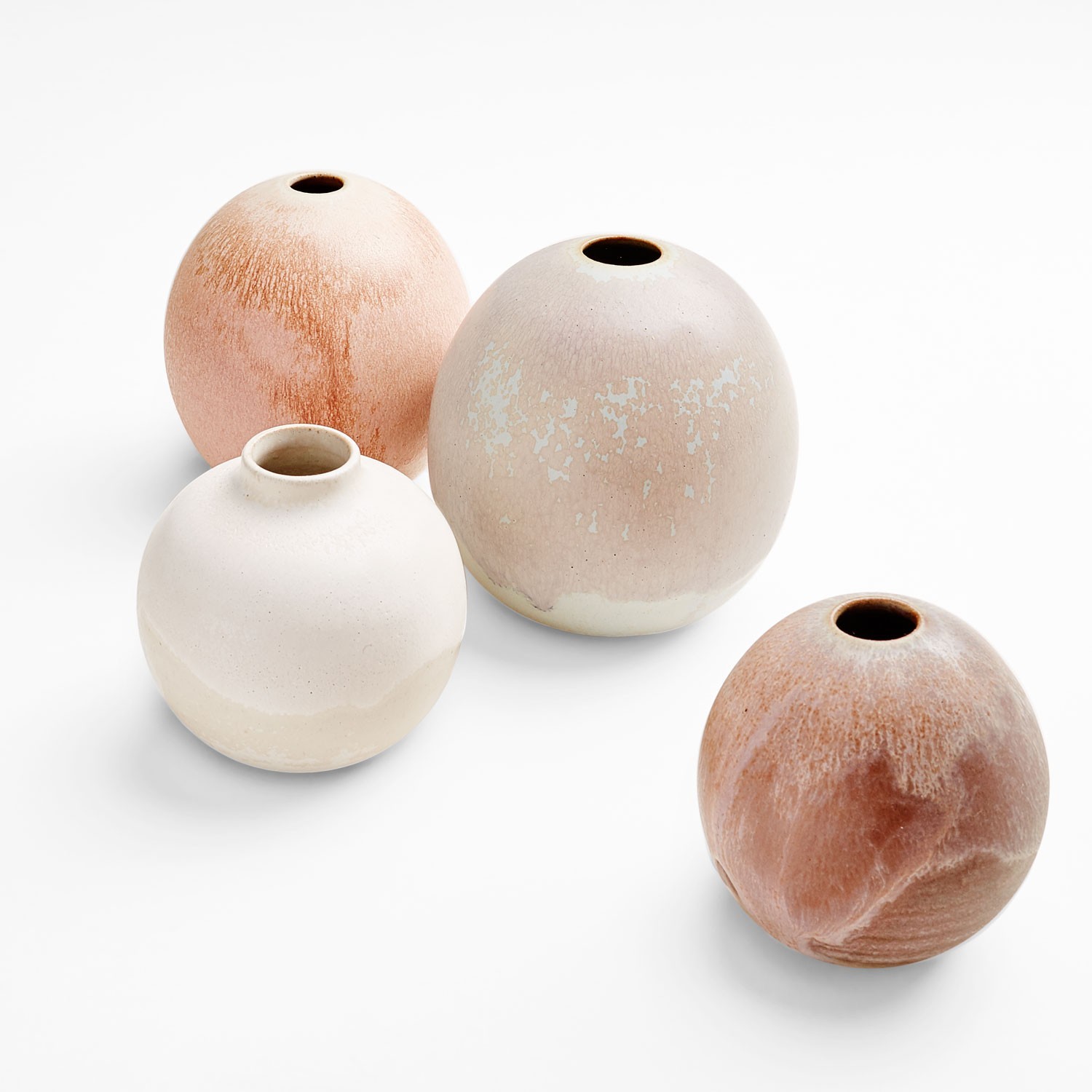 Ceramic bud vases