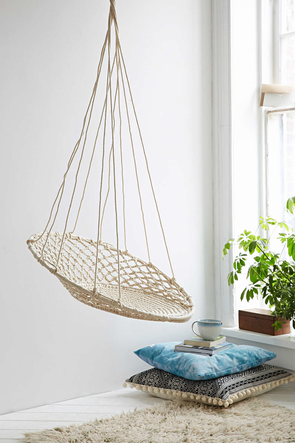 woven hanging chair