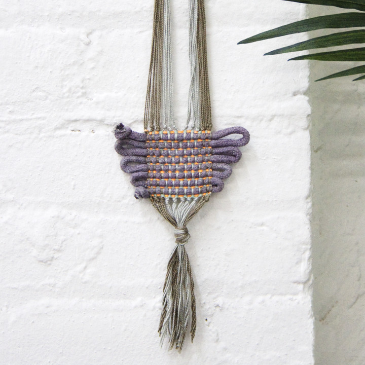 handwoven necklace