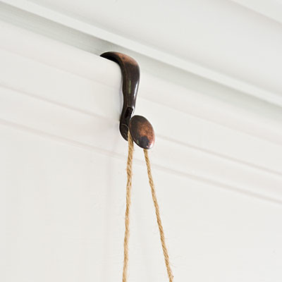 Copper picture hook