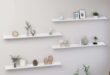 White Wall Mounted Shelves