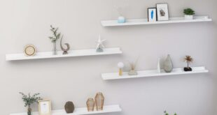 White Wall Mounted Shelves