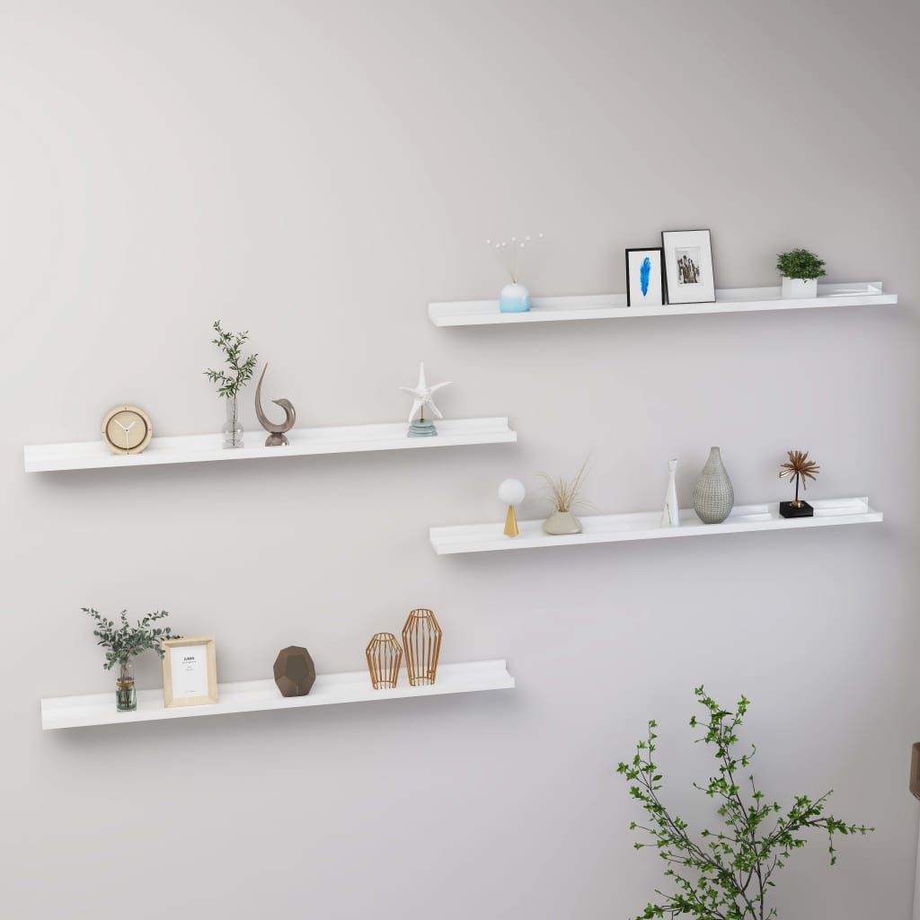 The Versatile Appeal of White Wall Mounted Shelves