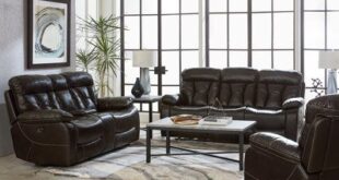 Reclining Leather Loveseat