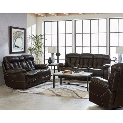 The Comfort of a Reclining Leather Loveseat