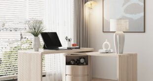 White Office Desk