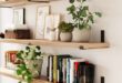 Wooden Wall Mounted Shelves