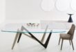 Glass Top Dining Table