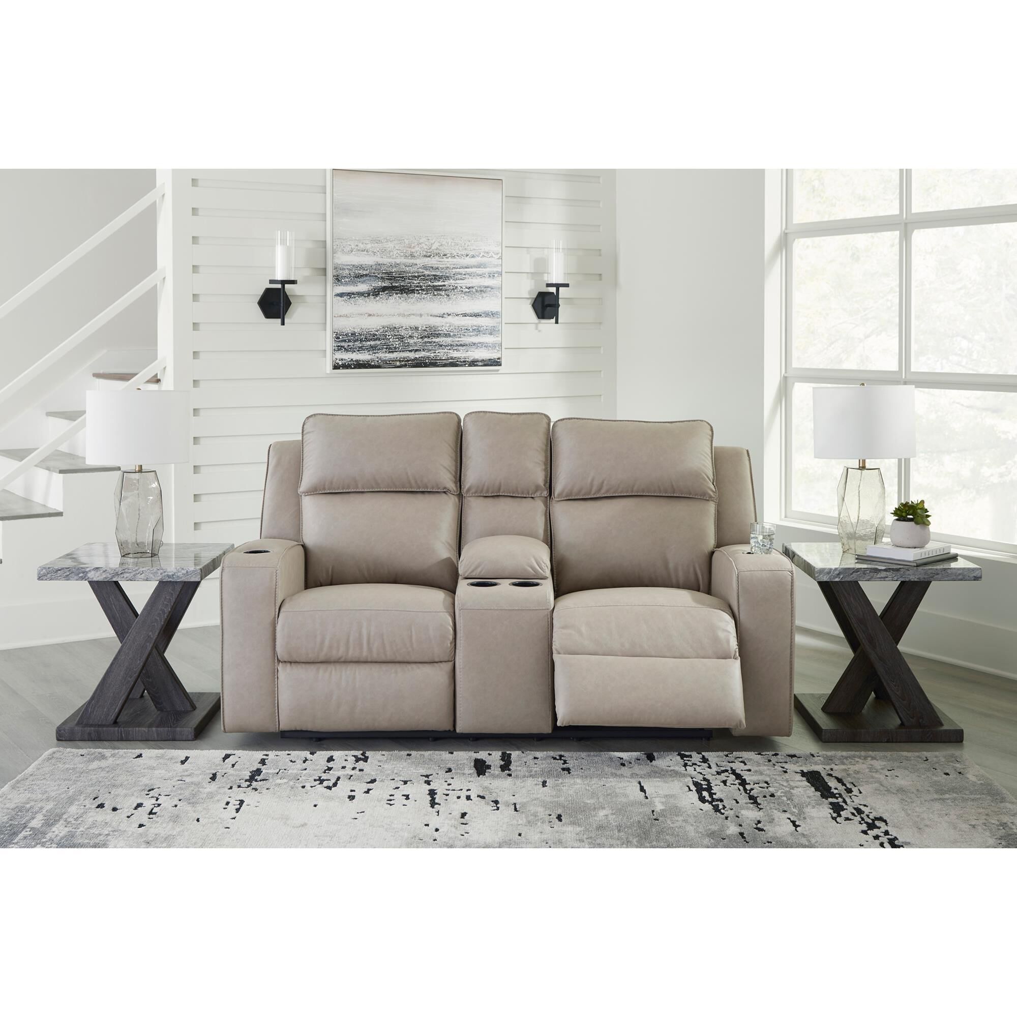 The Ultimate Comfort: Reclining Loveseat with Center Console