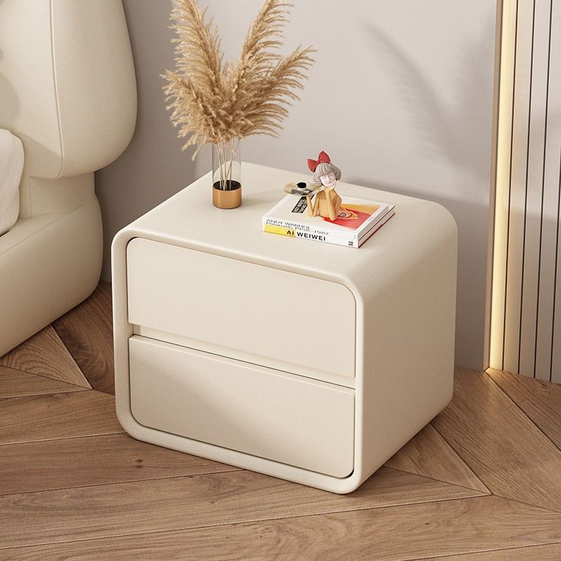 Elegant White Bedside Table With Drawers: A Stylish Addition to Your Bedroom