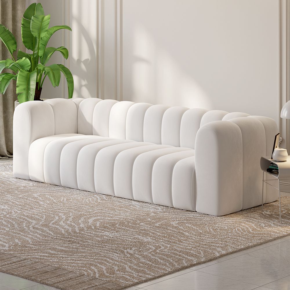 The Timeless Elegance of a White Sofa
