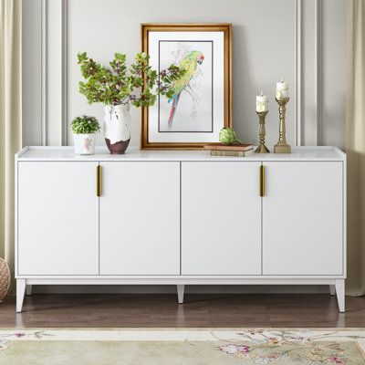 The Timeless Elegance of a White Sideboard