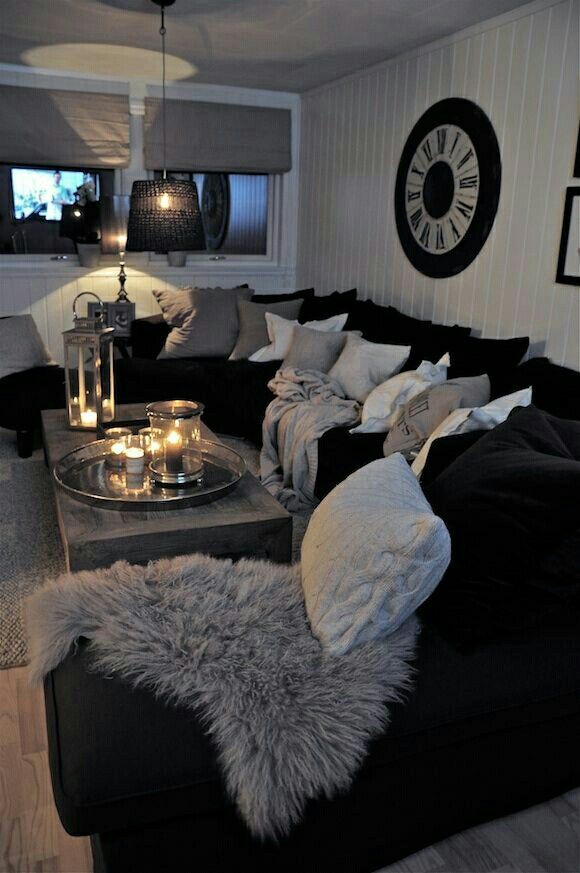 The Beauty of Black Living Room Furniture