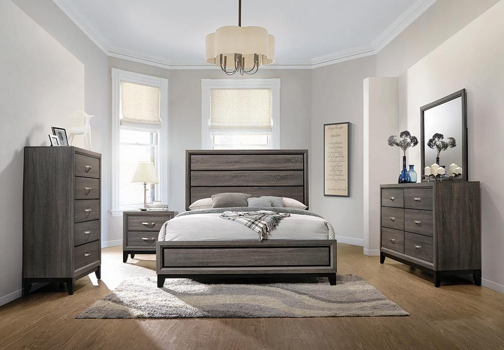Elegant Grey Bedroom Furniture Collection