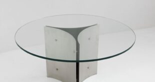 Round Glass Dining Table