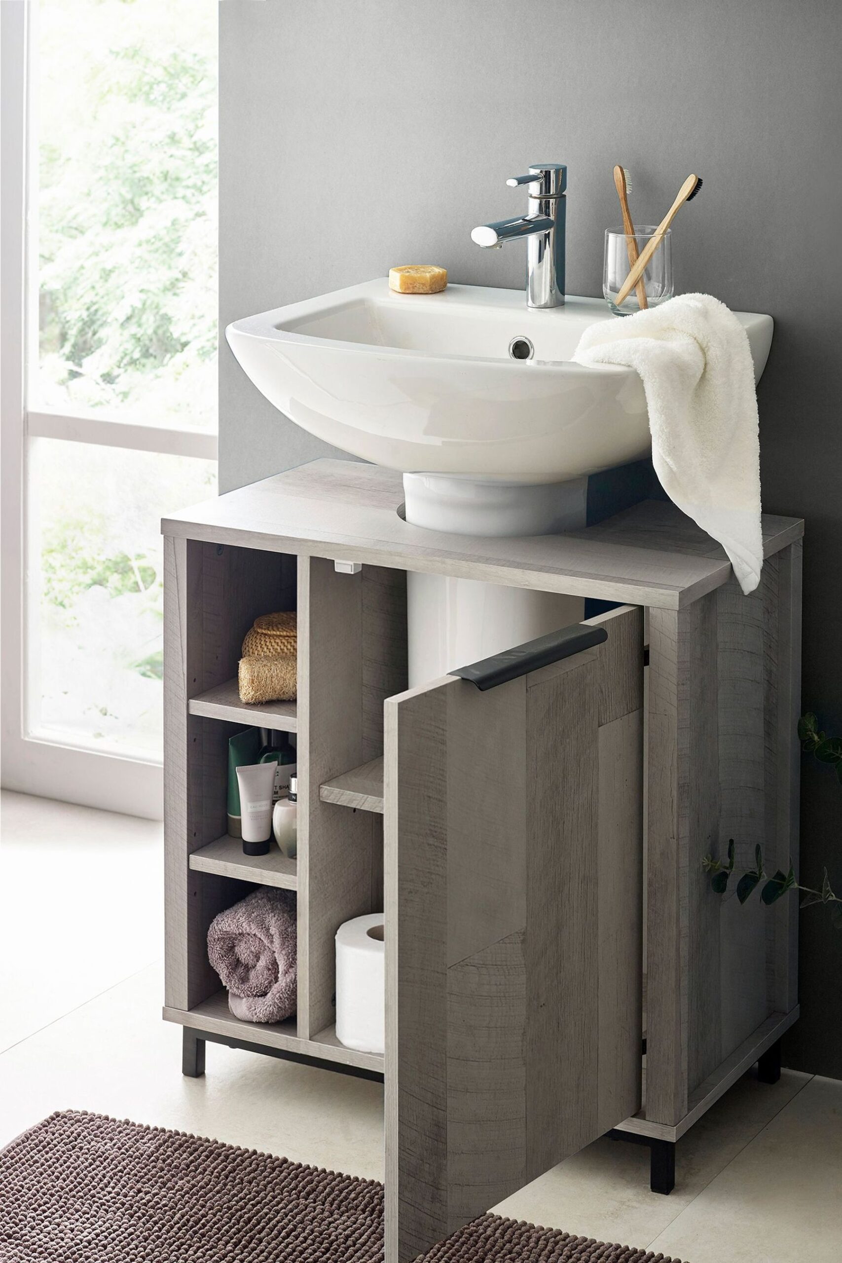 Bathroom Sink Units: Maximizing Storage Space