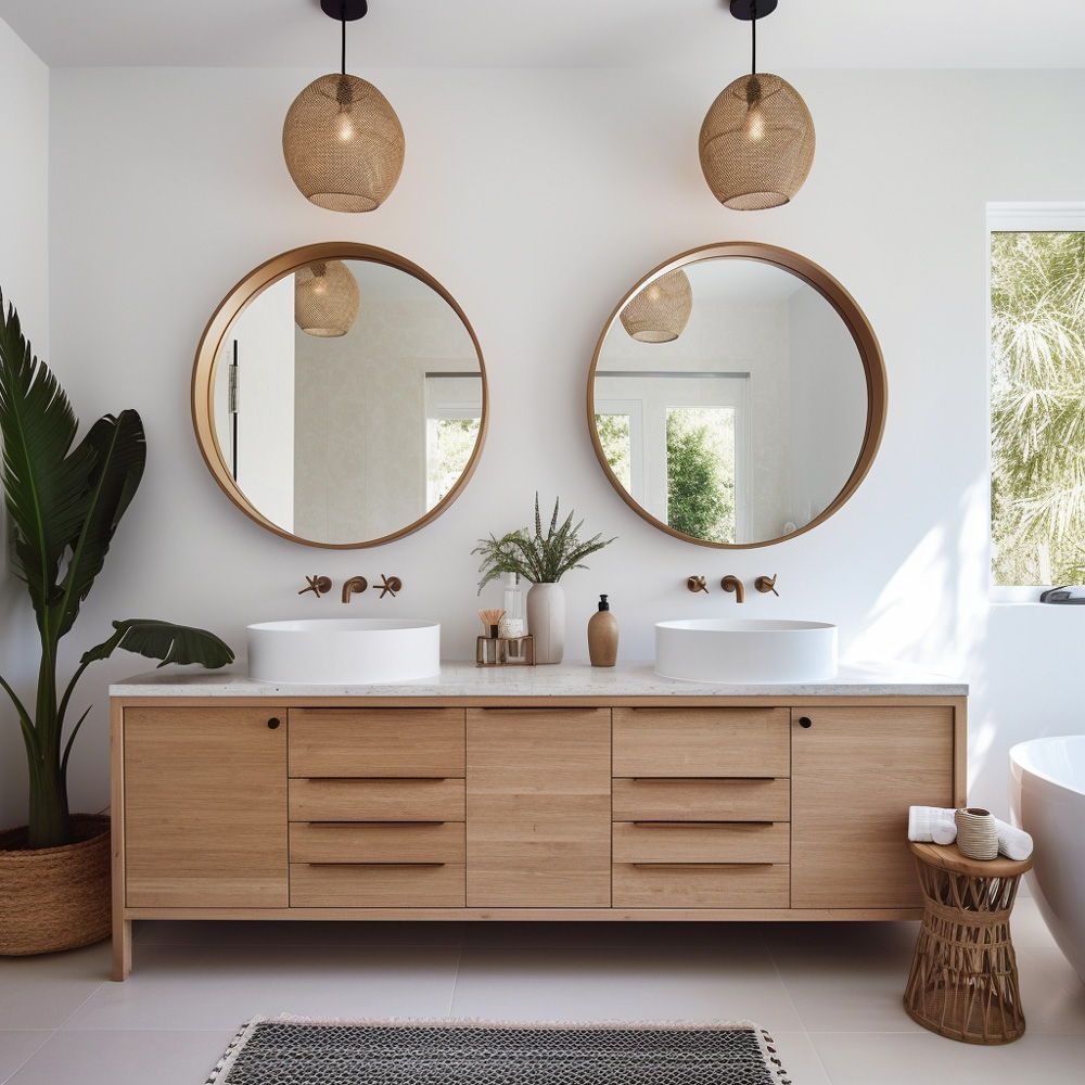 Brightening Your Bathroom: Enhancing Your Mirror with Stylish Lighting Fixtures