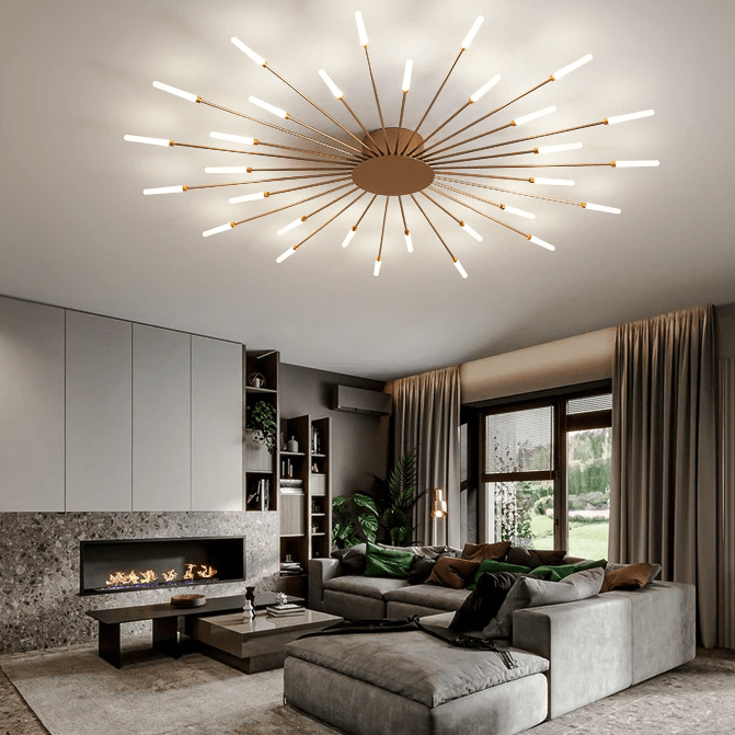 Bringing Warmth and Ambiance to Your Living Room with Ceiling Lights