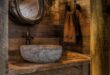 Cute Rustic Bathroom Vanities