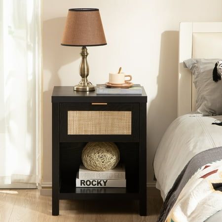 Compact Black Bedside Table: A Stylish Addition to Your Bedroom Decor