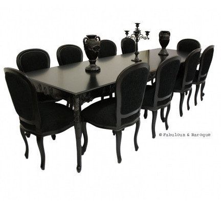 Black Dining Room Furniture