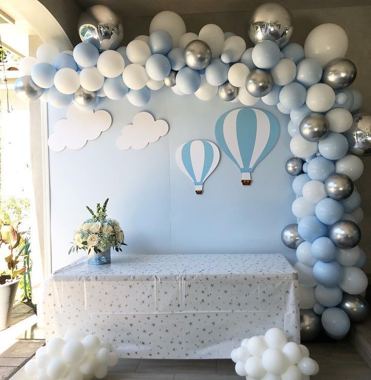 Creative Decorations for a Baby Boy’s Shower