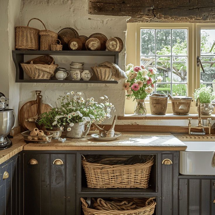 Creative and Cozy Country Kitchen Inspiration
