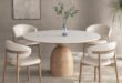 Round Dining Table And Chairs