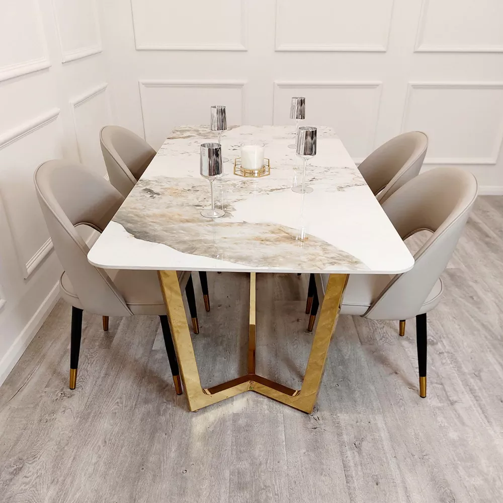 Elegant Marble Dining Room Table Sets for a Luxurious Dining Experience