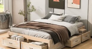 Queen Bed Frame With Headboard