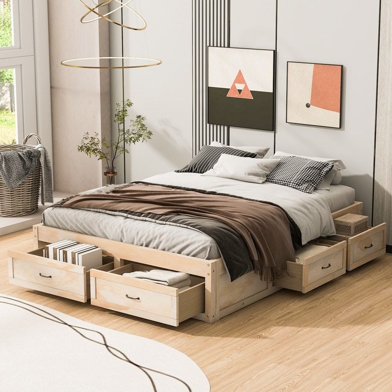 Elegant Queen Bed Frame with Headboard: Adding Style and Comfort to Your Bedroom