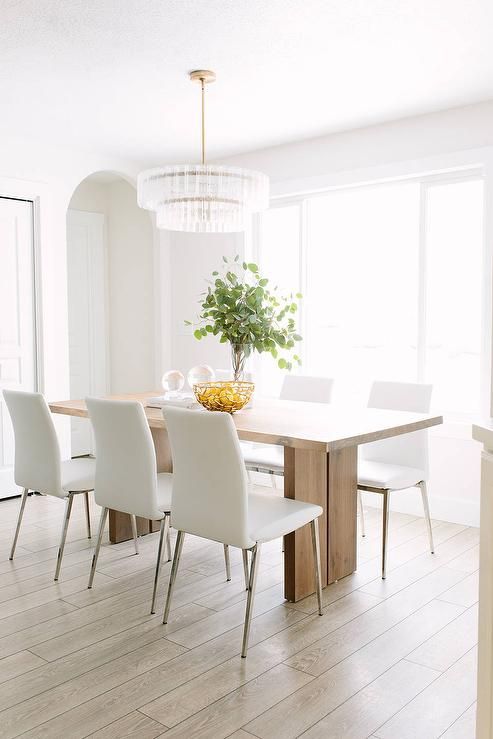 Elegant White Dining Set: A Timeless Addition to Any Room