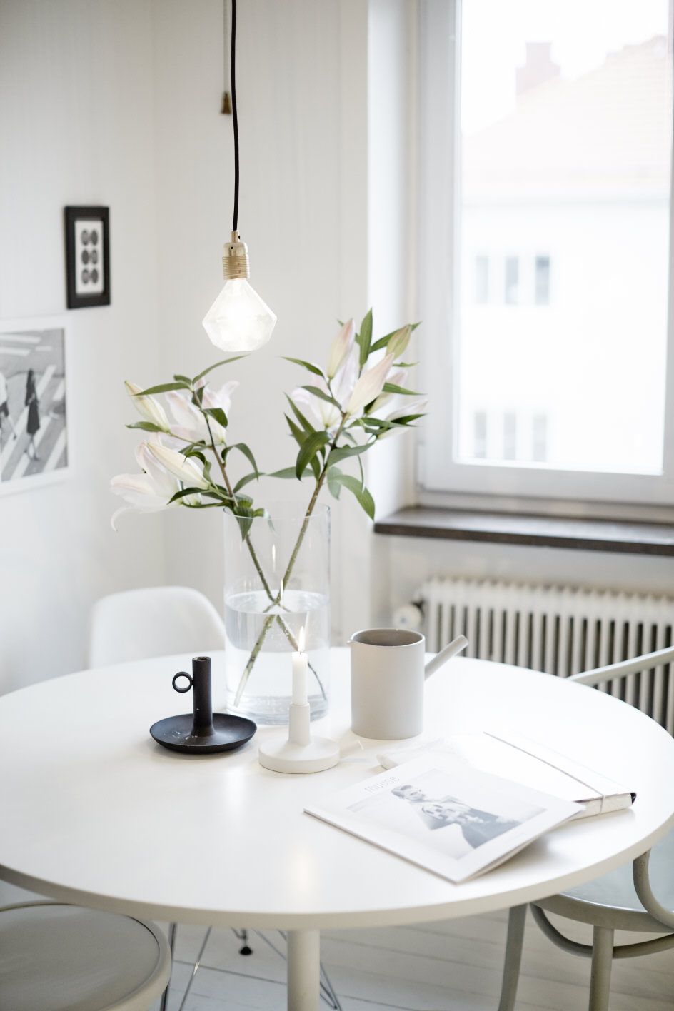 Elegant White Dining Table: The Perfect Centerpiece for Your Dining Room