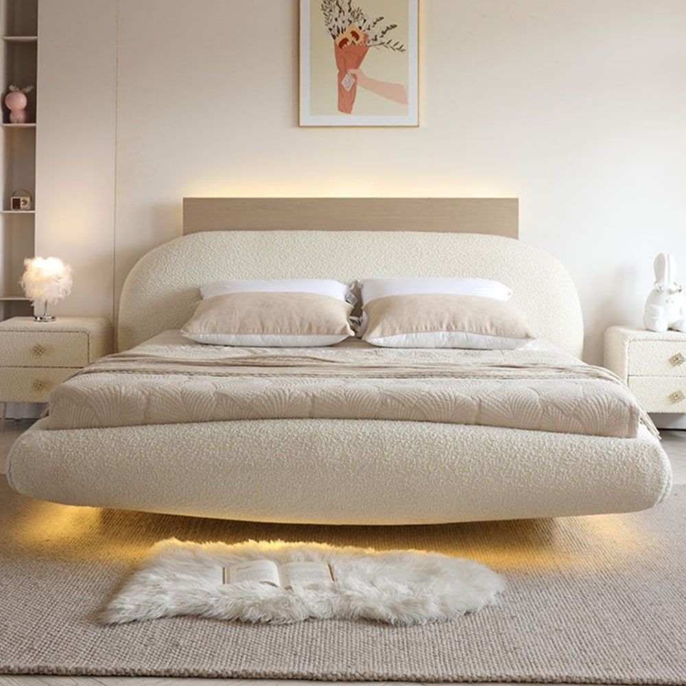 Elegant and Spacious: The White King Size Bed Frame