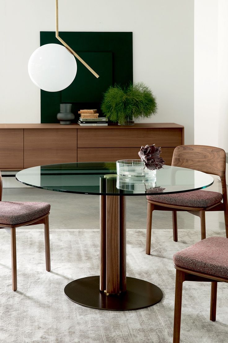 Elegant and Stylish Glass Top Dining Table: A Timeless Addition to Your Dining Room