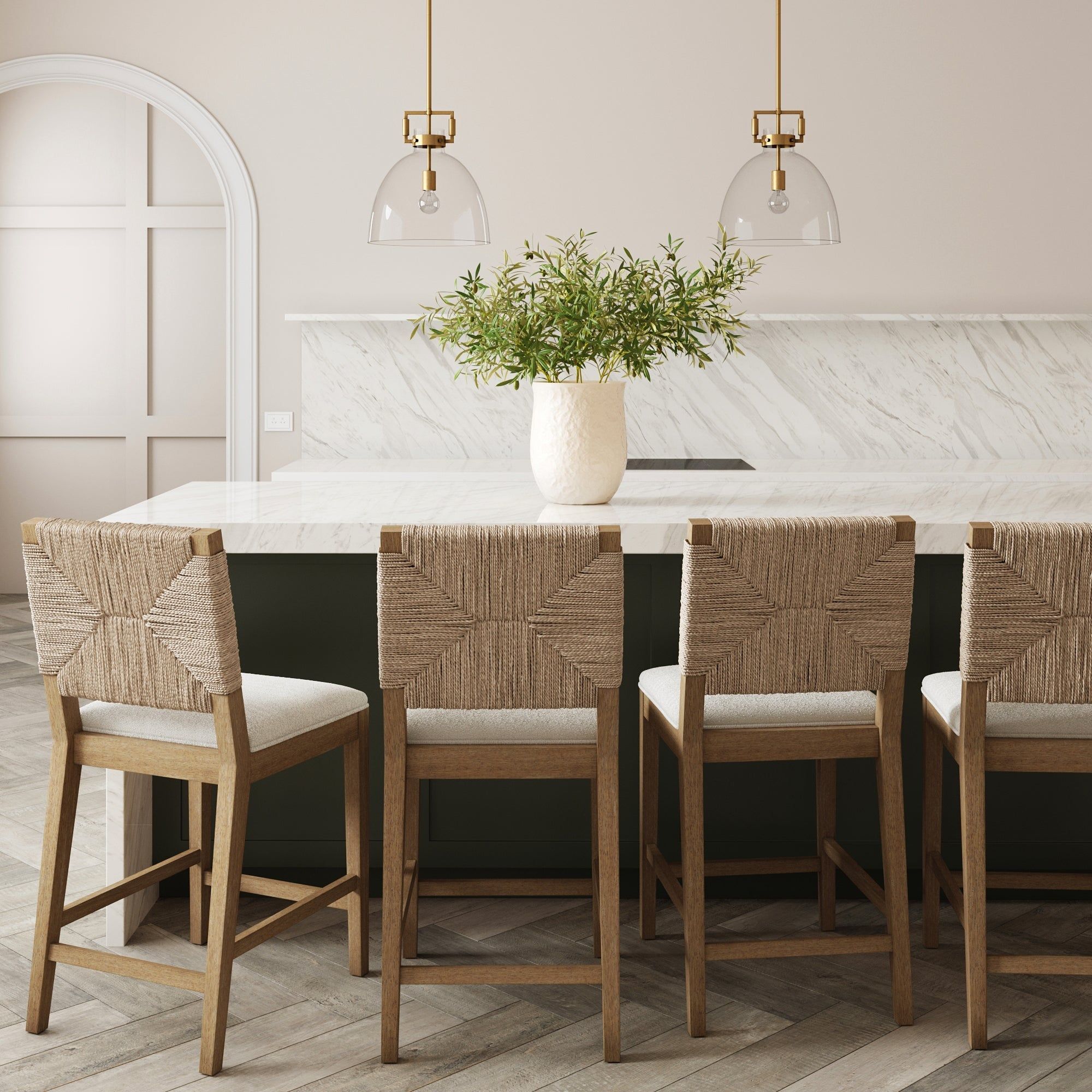 Elevate Your Seating with Stylish Bar Stools Featuring Back Support