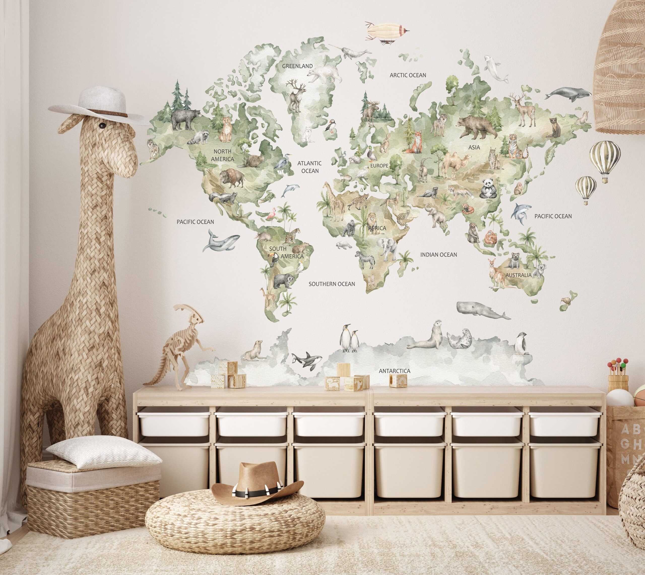Lively Decor: Enhance Your Nursery with Wall Decals