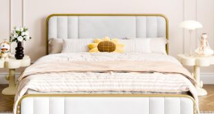 King Size White Bed Frame