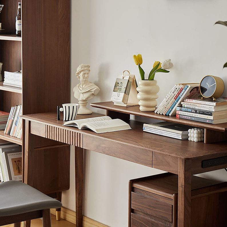 Organize Your Workspace with a Computer Desk Featuring Drawers