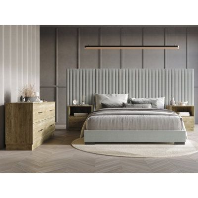 Stylish Grey Bedroom Furniture Collection