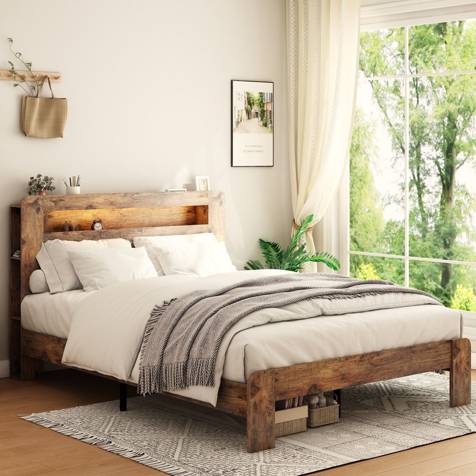 The Beauty and Elegance of a King Size Wooden Bed Frame