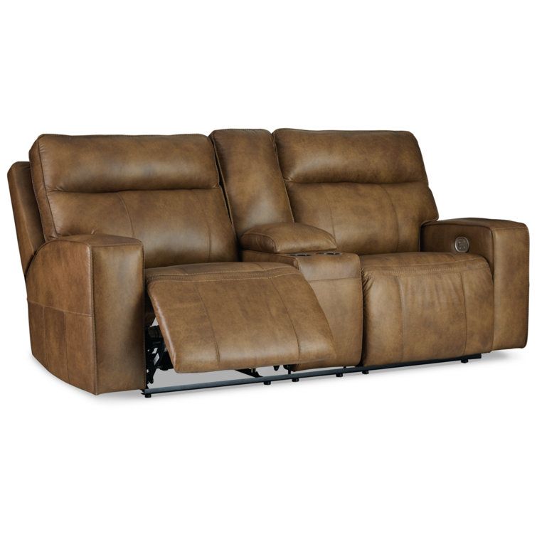 The Comfort and Style of a Reclining Leather Loveseat