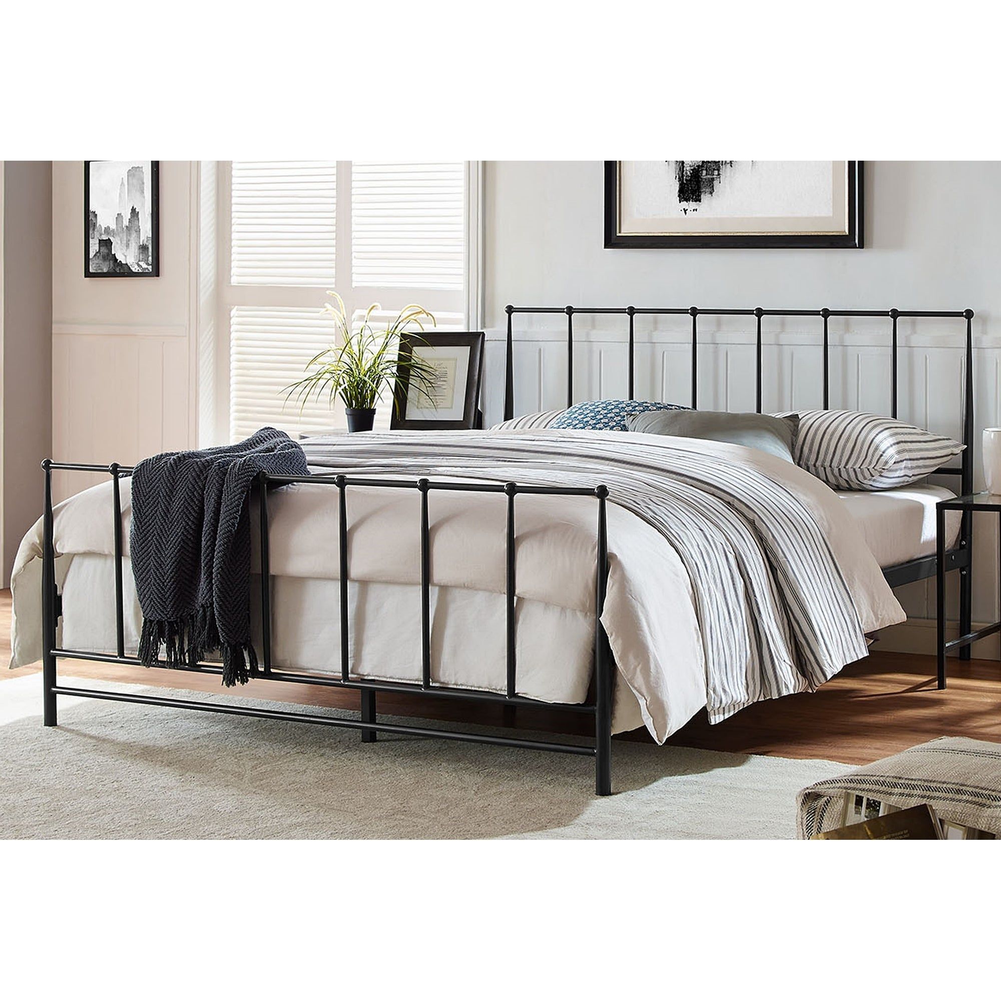 The Luxurious Metal King Size Bed Frame: A Regal Choice for Your Bedroom