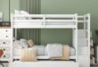 White Bunk Beds With Stairs