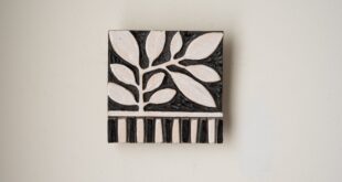 Black And White Ceramic Tile